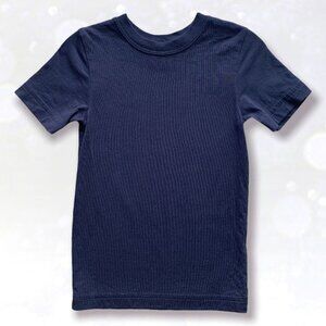 Hanna Andersson Solid Blue Tee